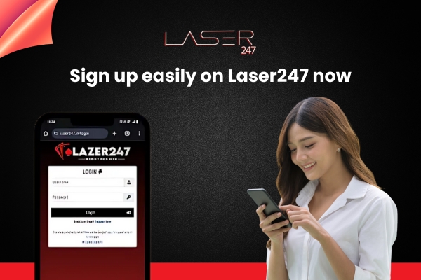 Sign up easily on Laser247 now
